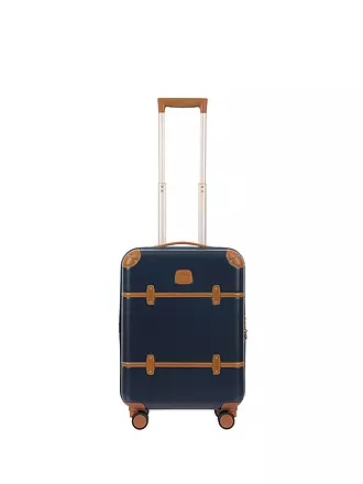 BRICS | Trolley "Bellagio" 55cm (Azul/Tabaco) |